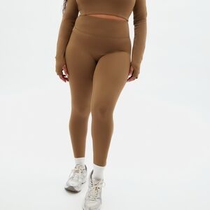 Girlfriend Collective Brown Leggings
